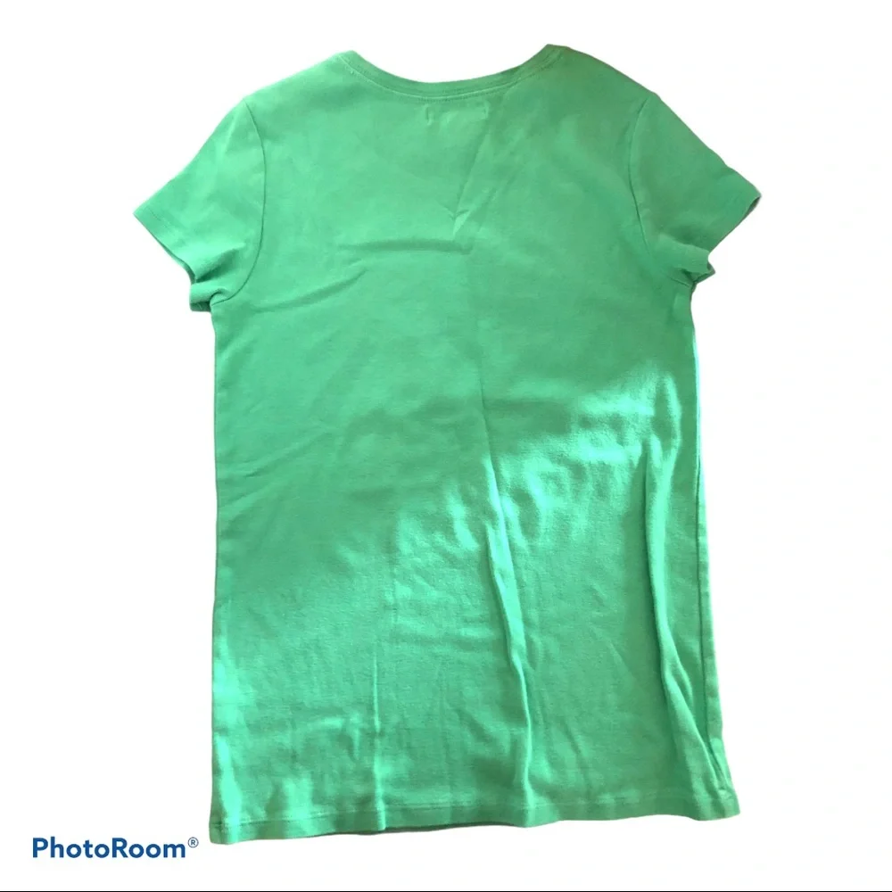 Gap Fun‎ in the Sun My Time to Shine Green Hippie Tee XXL